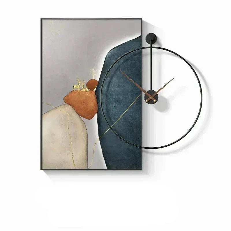 Modern Design Creative Wall Clock for Elegant Home Decor NALANI