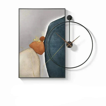 Modern Design Creative Wall Clock for Elegant Home Decor Type C NALANI