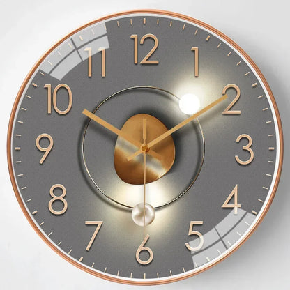 SilentTime Classic Style Digital Wall Clock for Home Décor I NALANI