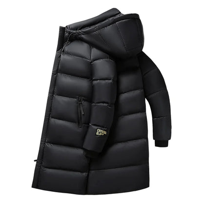Fedar | Casual Mens Long Winter Down Jacket Insulated Warm Coat