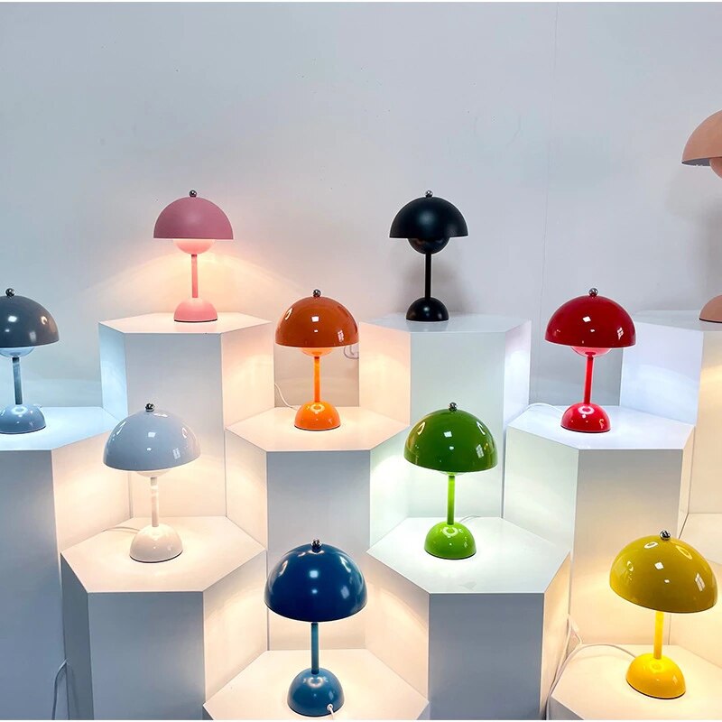 Bud LED Table Lamp for Home Decor with Modern Design and Warm Light NALANI