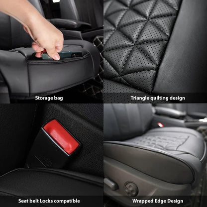 Premium PU Leather Seat Protector Universal Car Seat Cover-Elektronica/Gadgets-NaLani