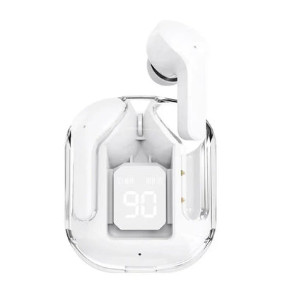 Wireless Bluetooth Earbuds Noise Cancelling Clear Sound White NALANI