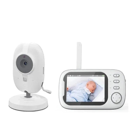 Wireless Baby Monitor With LCD Screen Temperature Tracking Default Title NALANI