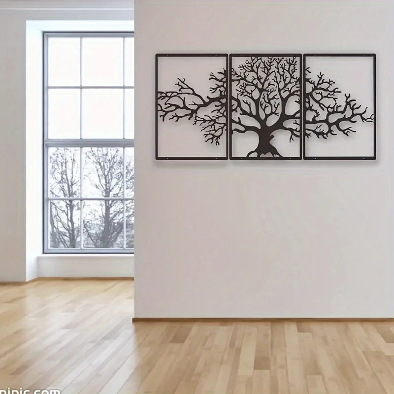 Elegant Metal Tree Wall Art for Home Decor and Nature Lovers NALANI