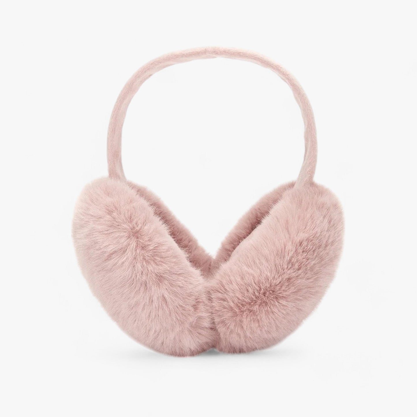 Faux Fur Ear Warmers For Winter Luxury And Cozy Comfort Pink NALANI