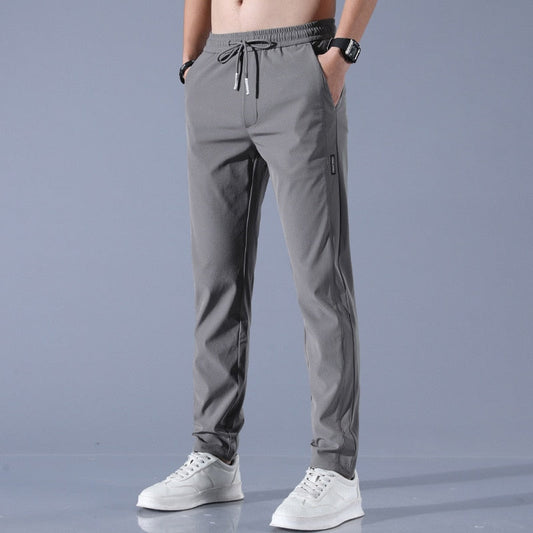 Mens Jogger Trousers Slim Tapered Fit Breathable Comfort