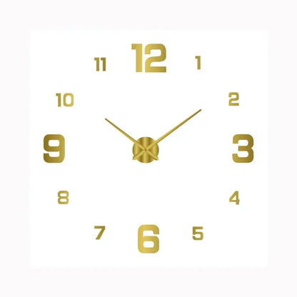 SilentTime Classic Style Digital Wall Clock for Home Décor C NALANI