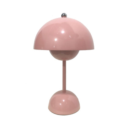 Bud LED Table Lamp for Home Decor with Modern Design and Warm Light Pink NALANI