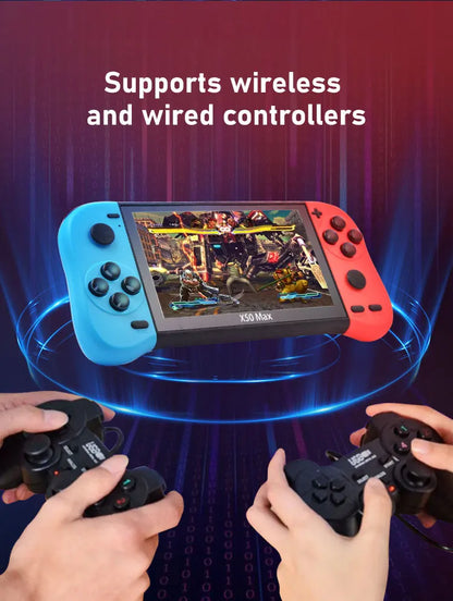 Retro Handheld Game Console 64GB 15000 Games Built In NALANI