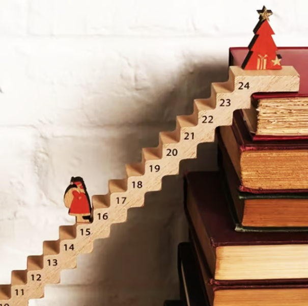 Funny Santa Countdown Advent Calendar Gift For Christmas