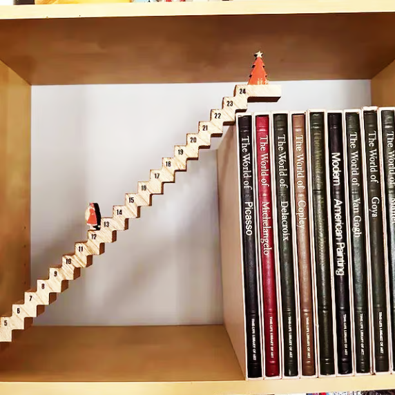 Funny Santa Countdown Advent Calendar Gift For Christmas