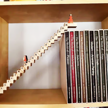 Funny Santa Countdown Advent Calendar Gift For Christmas