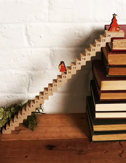 Funny Santa Countdown Advent Calendar Gift For Christmas