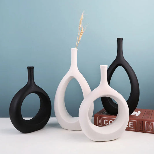 Modern Hollow Flower Vase for Elegant Home Decor NaLani