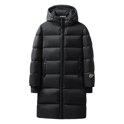 Fedar | Casual Mens Long Winter Down Jacket Insulated Warm Coat