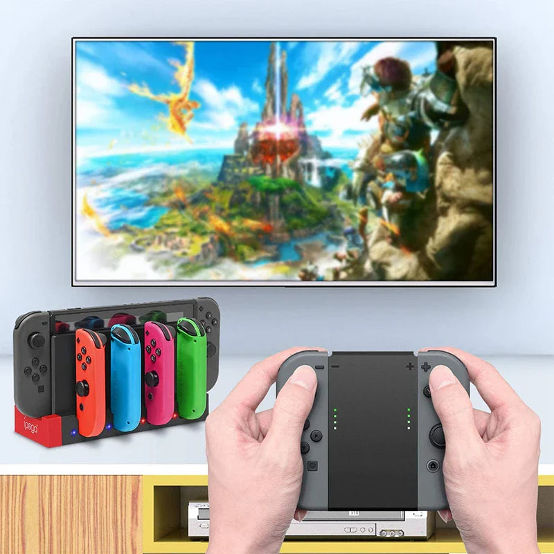 Quad Controller Charging Dock For Console Joy Controllers NALANI