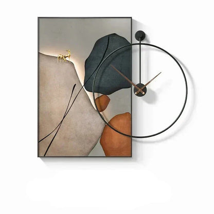 Modern Design Creative Wall Clock for Elegant Home Decor NALANI