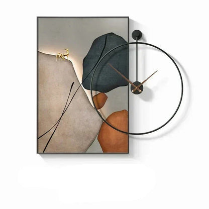 Modern Design Creative Wall Clock for Elegant Home Decor NALANI