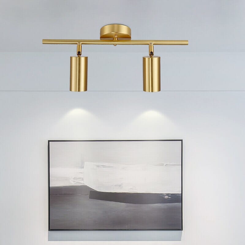 Arvesso Modern LED Spotlights for Stylish Home Lighting Solutions Two heads Gold NALANI