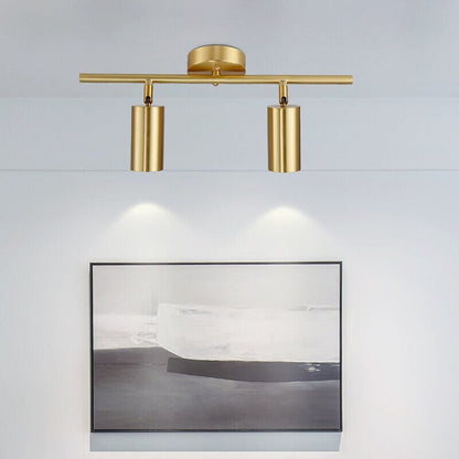 Arvesso Modern LED Spotlights for Stylish Home Lighting Solutions Two heads Gold NALANI