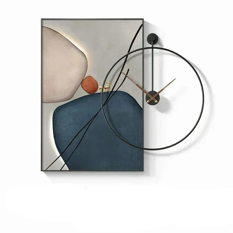 Modern Design Creative Wall Clock for Elegant Home Decor Type D NALANI