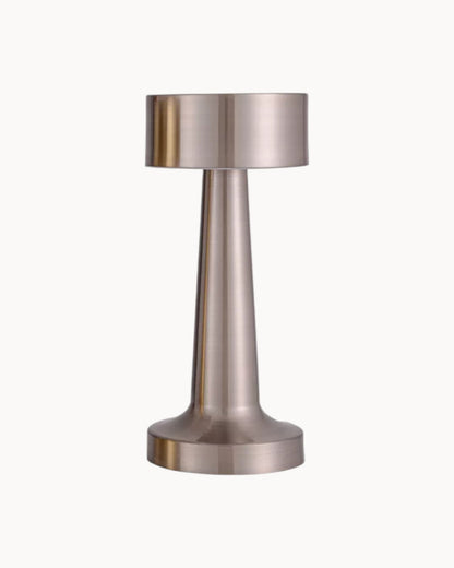 LED Table Lamp - Gold - Dimmable - Touch Switch - Modern Design Silver NaLani