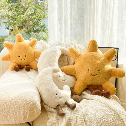 Sun And Moon Pillow For Cozy Home Decor And Sleep Ease NALANI