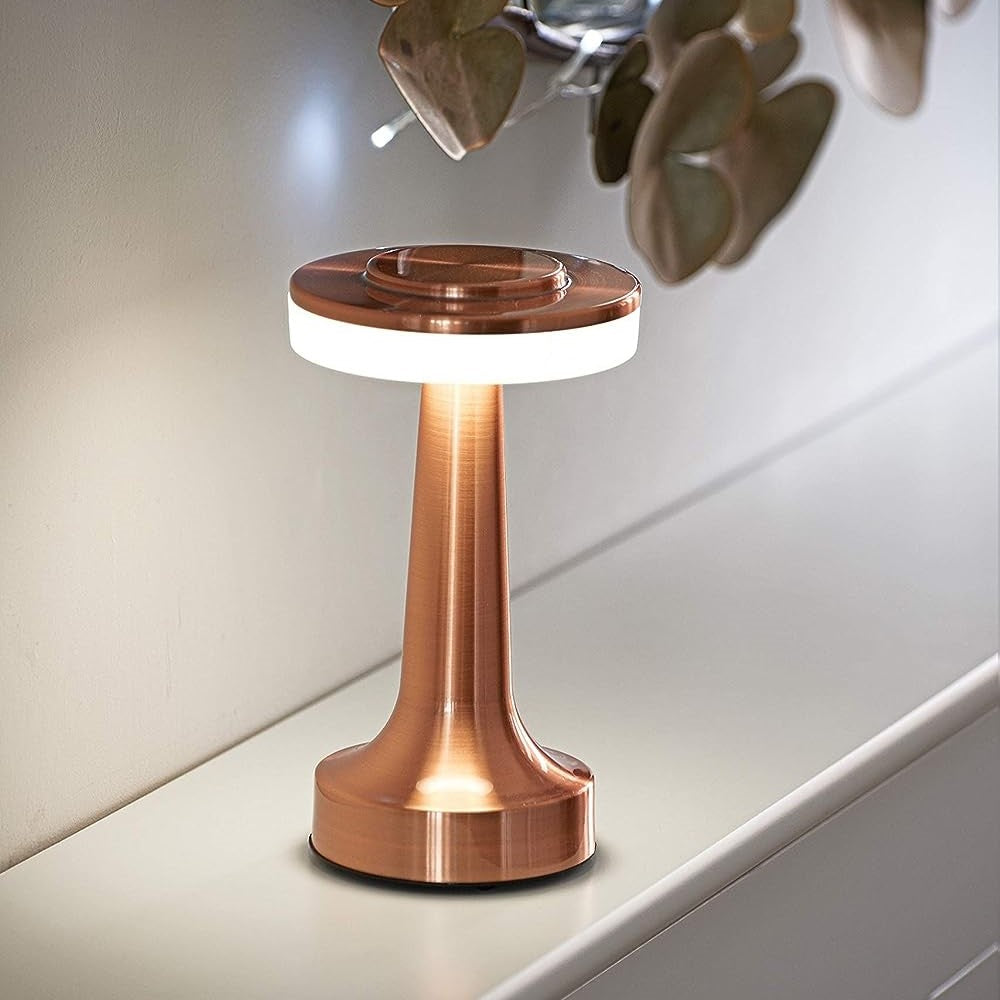 Eclipto | Retro Bar Table Lamp - Stylish Touch Dimmable LED Design NALANI