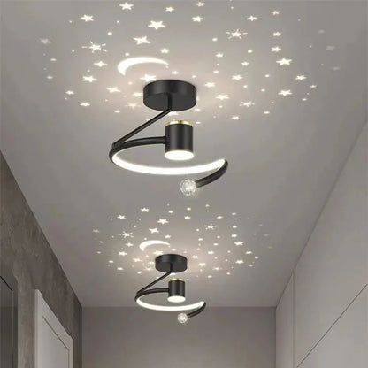 Dimmable LED Ceiling Light With Starry Sky Ambient Effect NALANI