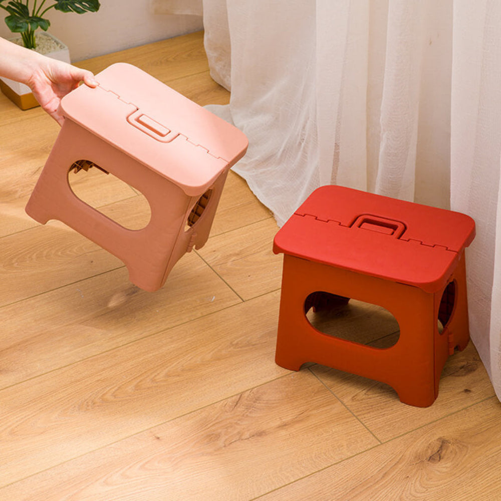 Lightweight Portable Foldable Step Stool With Carry Handle NALANI