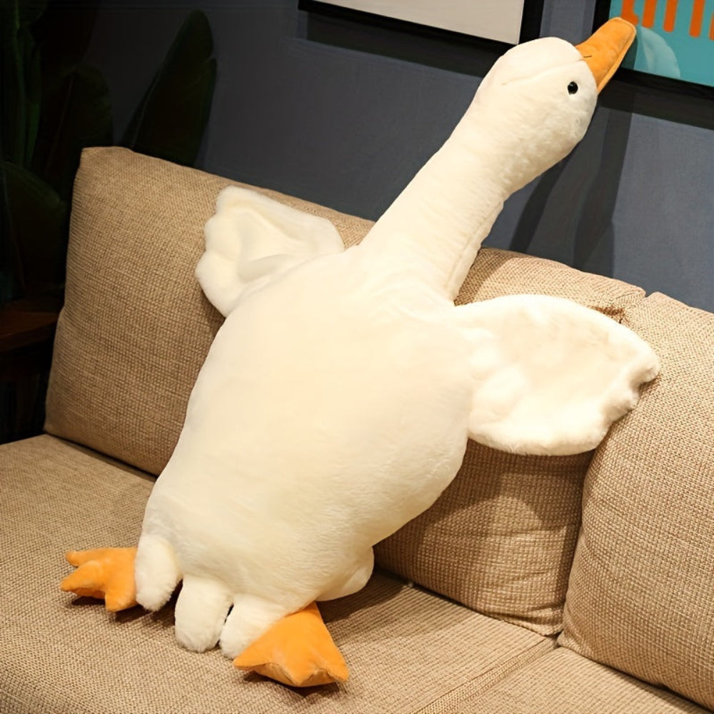 Soft Plush Duck Cuddle Toy For Kids And Cozy Floor Mat NALANI