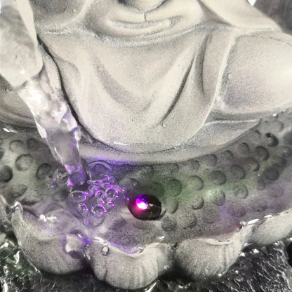 Buddha LED Fountain for Zen Meditation and Feng Shui Decor NALANI