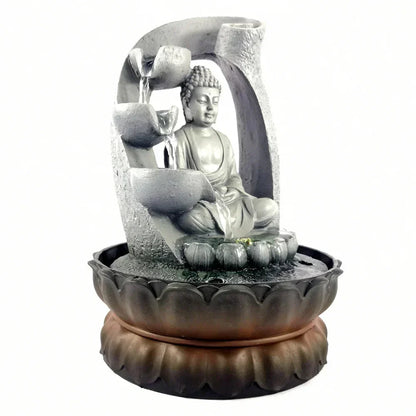 Buddha LED Fountain for Zen Meditation and Feng Shui Decor NALANI
