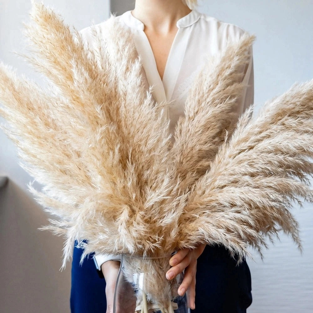 Large Dried Pampas Grass Bouquet for Boho Home Decor NaLani