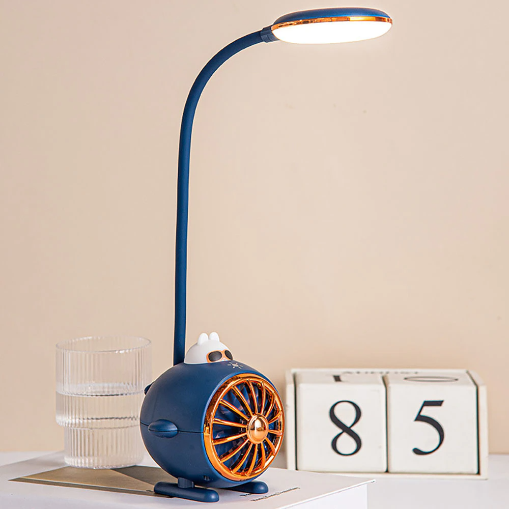 Animal Themed LED Desk Lamp With Flexible Arm And Dimmer NALANI