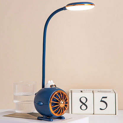 Animal Themed LED Desk Lamp With Flexible Arm And Dimmer NALANI