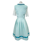 Printed Bavarian Dirndl Dress - Oktoberfest Fancy Dress Costume