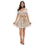 Bavarian Dirndl Dress - Oktoberfest Fancy Dress Costume