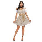 Bavarian Dirndl Dress - Oktoberfest Fancy Dress Costume