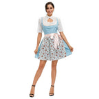 Bavarian Dirndl Dress - Oktoberfest Fancy Dress Costume