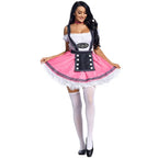 Bavorský dirndl – tradiční kostým na Oktoberfest sada