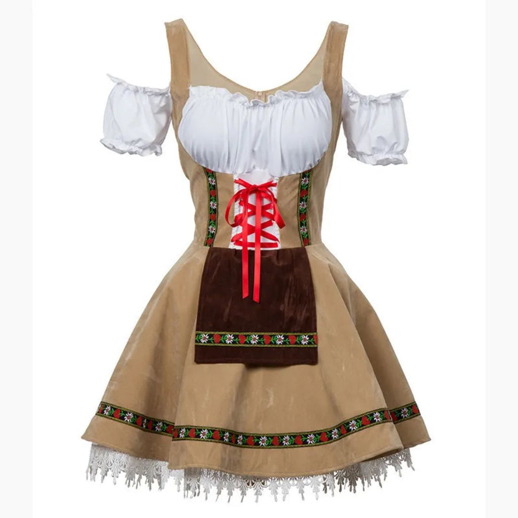 Bavorský dirndl kostým – kostým na Oktoberfest a karneval