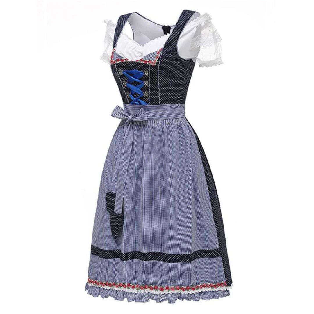 Bavorský dirndl – tradiční servírský kostým na Oktoberfest