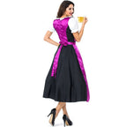Bavorský dirndl – tradiční kostým na oktoberfestovou párty – růžový