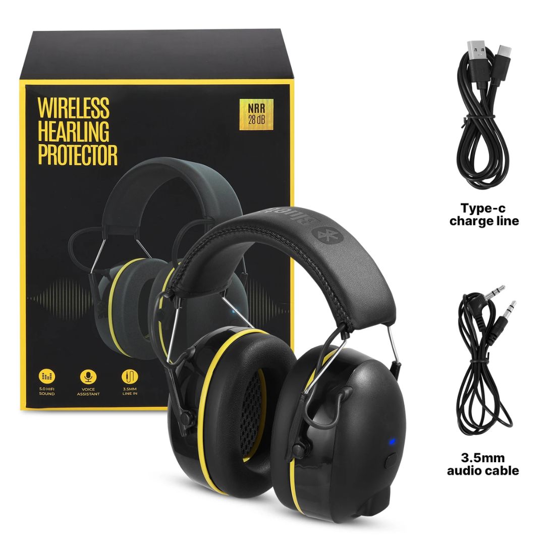 Bluetooth Noise Reduction Ear Protectors With Wireless-Elektronica/Gadgets-NaLani