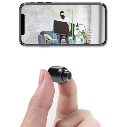 Mini Wireless Hidden Camera With Audio For Nanny Monitoring Mini Cam + 64GB NALANI
