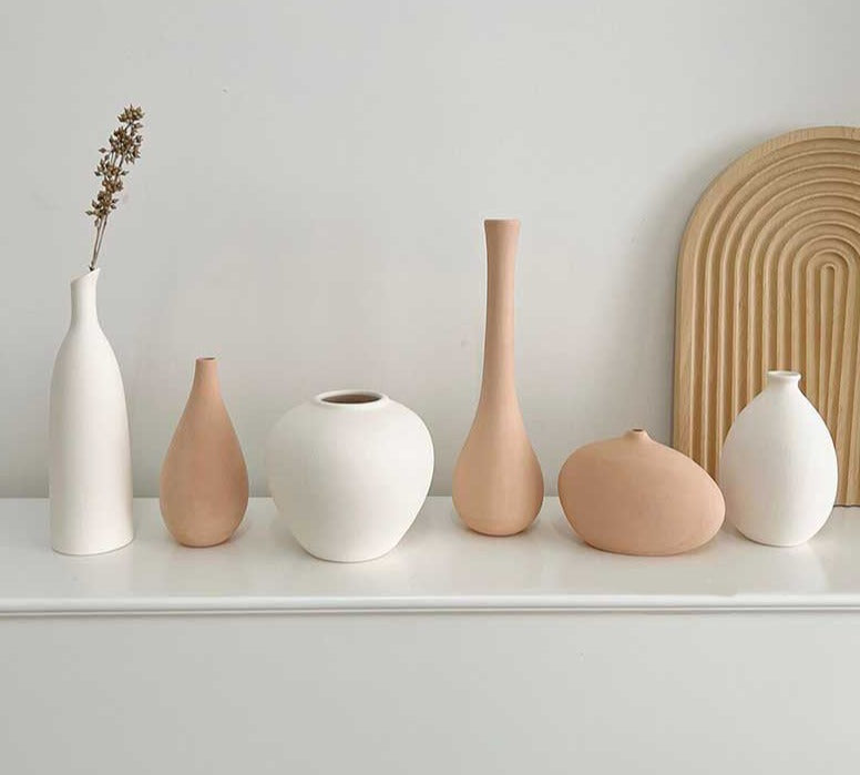 Minimalist Ceramic Boho Vase for Elegant Home Décor NaLani