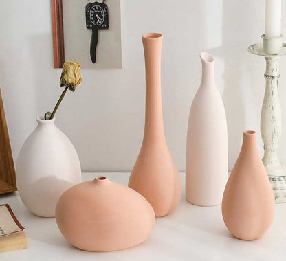 Minimalist Ceramic Boho Vase for Elegant Home Décor NaLani