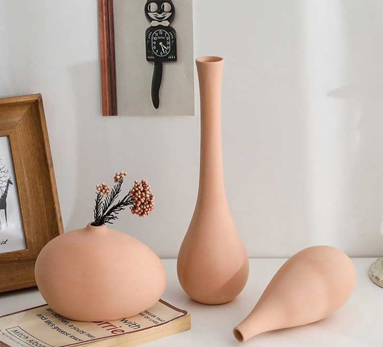Minimalist Ceramic Boho Vase for Elegant Home Décor NaLani